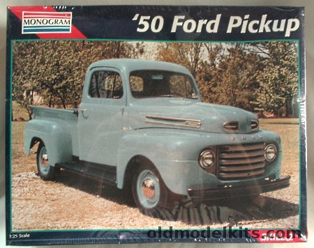 Monogram 1/24 1950 Ford Pickup Truck, 2457 plastic model kit